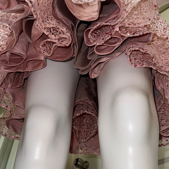 Sparkling Pink Mini Dress - Picture 9 of 10